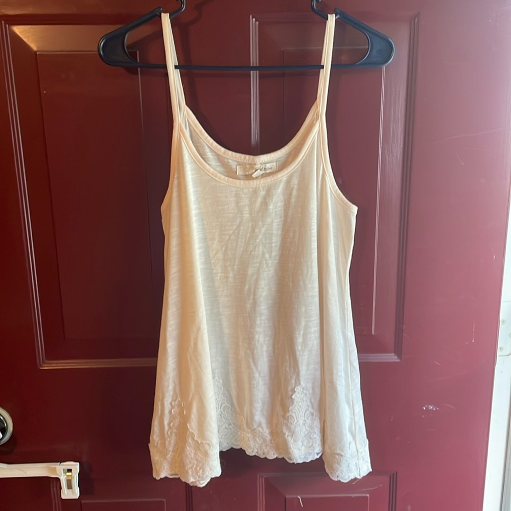 lace tank top